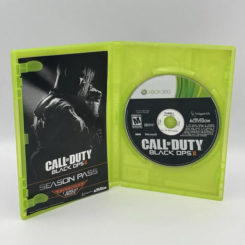 Call of Duty: Black Ops II + Black Ops III (Microsoft Xbox 360) Bundle Set!